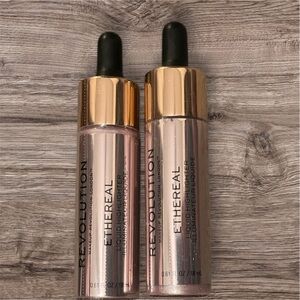 Bundle of 2 Revolution Ethereal Liquid Highlighter